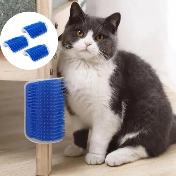 Katzenpflege-Wandbürste mit Katzenminze | Avenirship